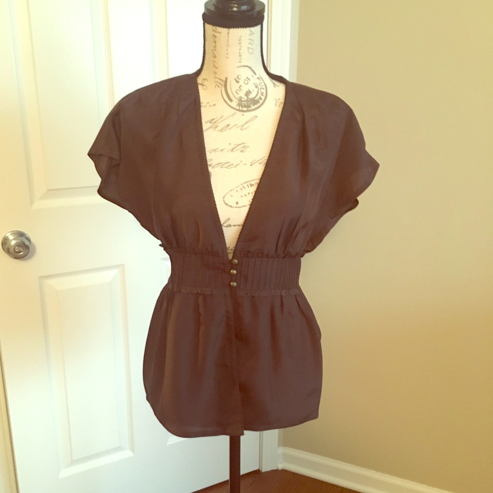 Old navy silk blouse